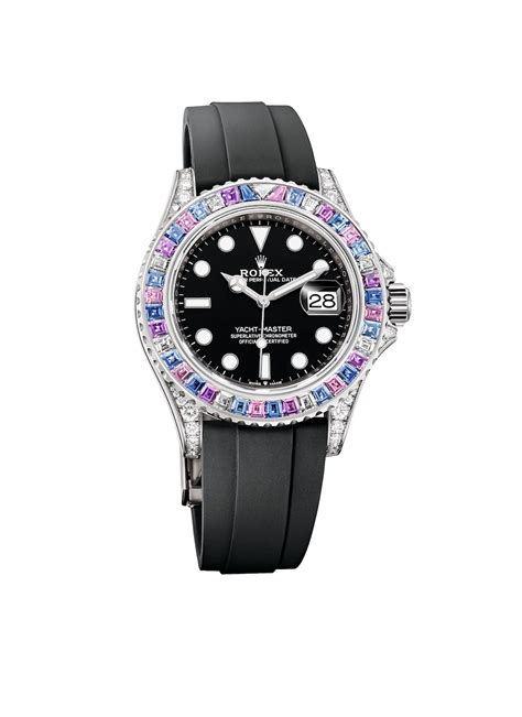 rolex yacht master sapphire bezel 2022